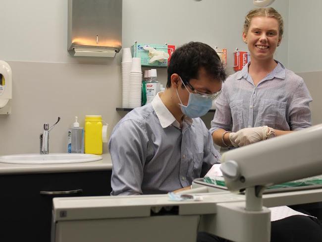 Samantha Carrett at Oar and Horan Dentists