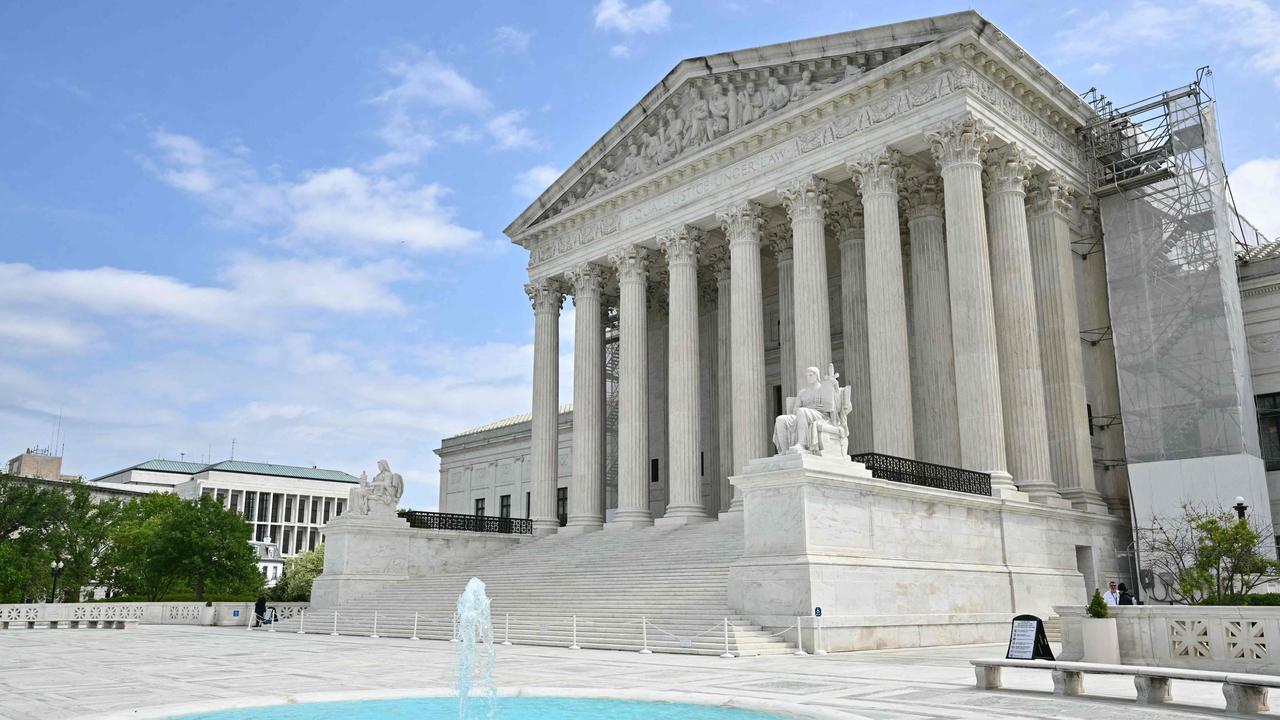 The immunity case is taking place at the US Supreme Court in Washington, DC. (Photo by Mandel NGAN / AFP)