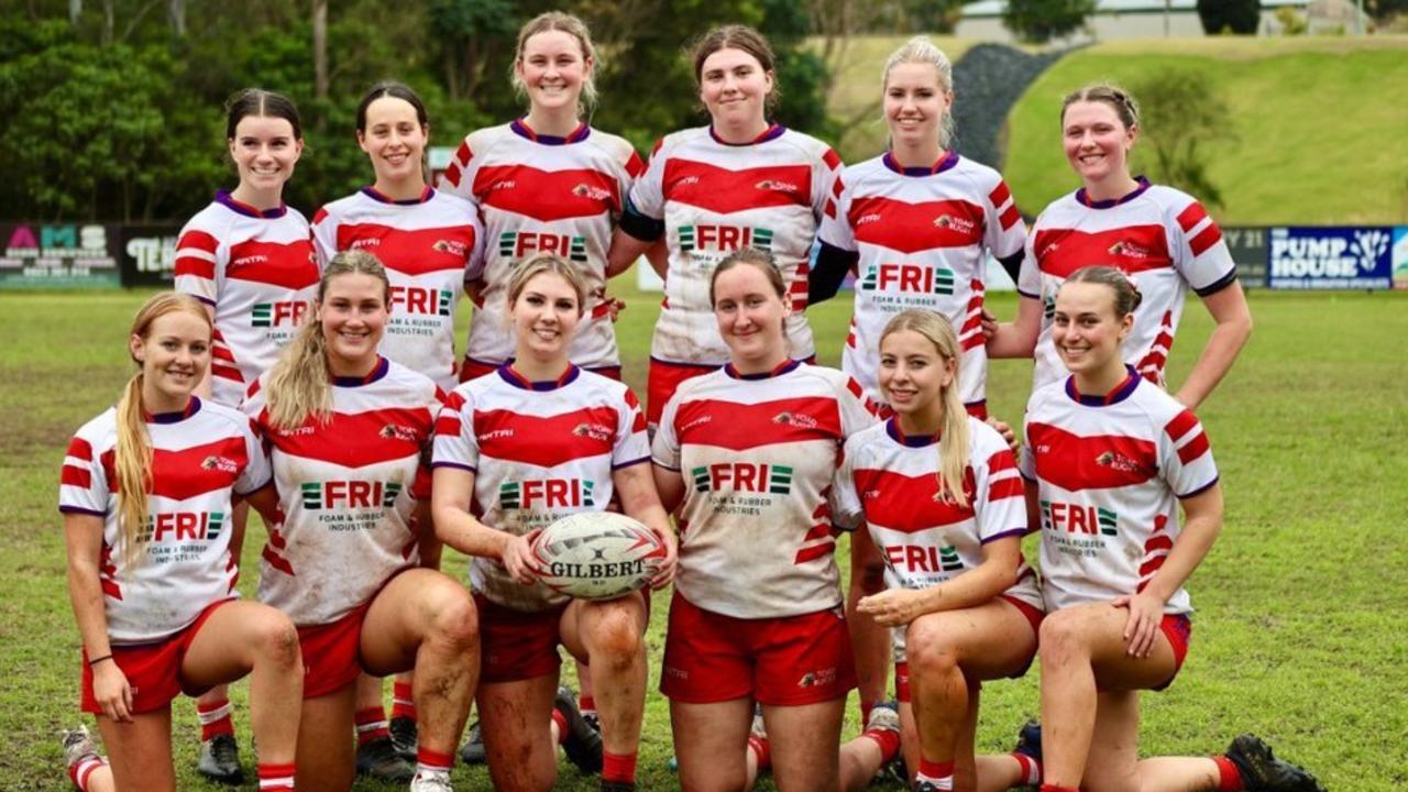 The Nambour Toads women's rugby union team went undefeated in the regular season.