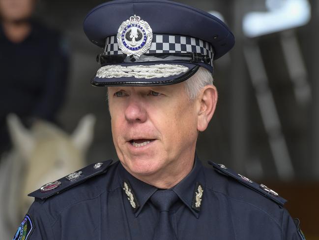 SEPTEMBER 25, 2024SAPOL Mounted Operations Unit moving into their new home at Gepps cross. Commissioner Grant Stevens Picture : RoyVPhotography.