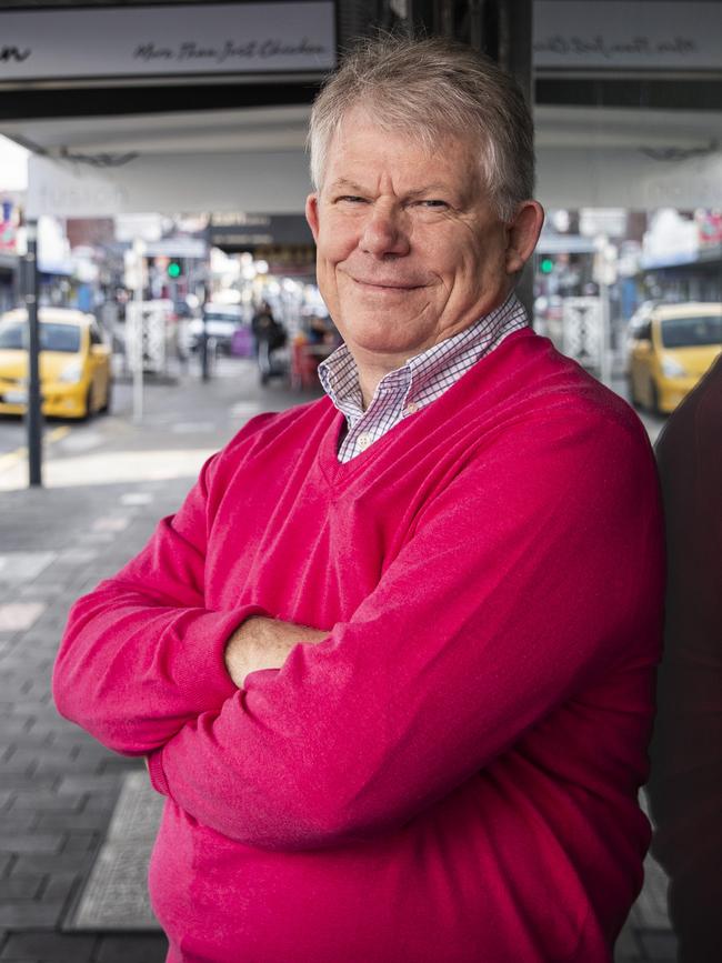 Robert Mallett from the Tasmanian Small Business Council. Picture: LUKE BOWDEN