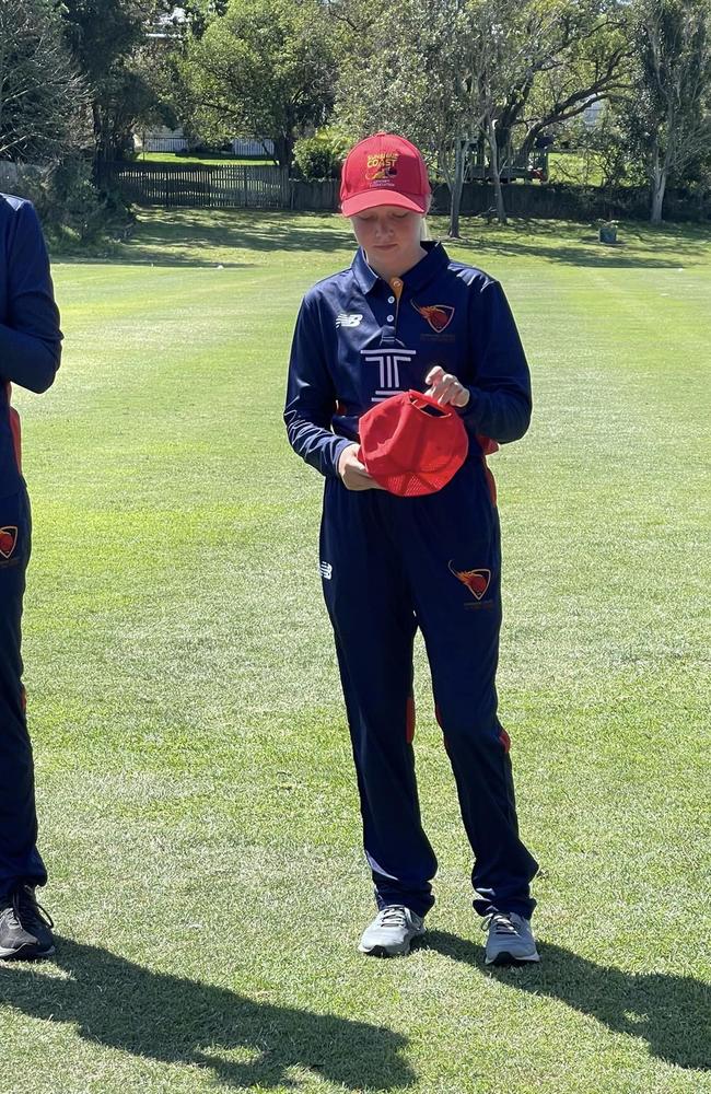 Sunshine Coast cricketer Alison Lindsay. Picture: Facebook.