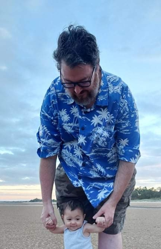 George Christensen with his daughter Margaret. Picture: Supplied