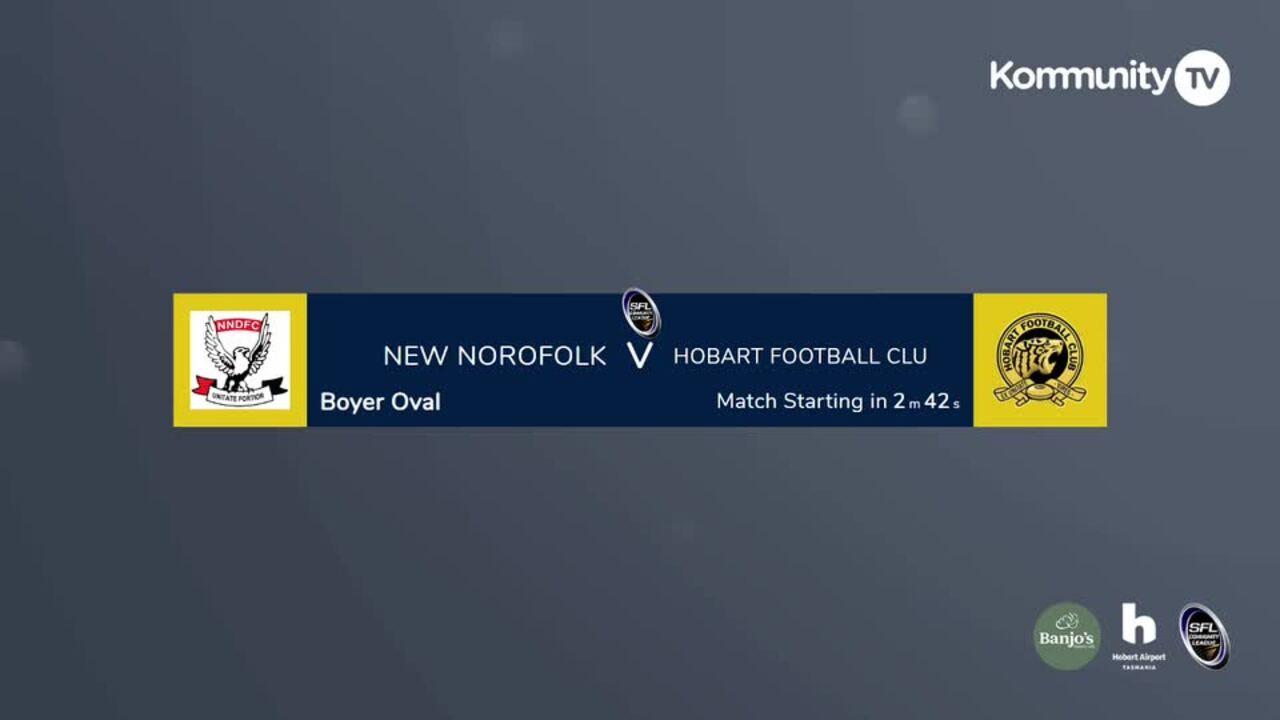 Replay: New Norfolk v Hobart (Senior men) – SFL Round 4