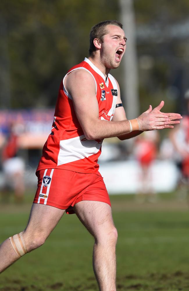 Leigh Poholke is hoping to finish the season strongly. Picture: AAP/ Chris Eastman