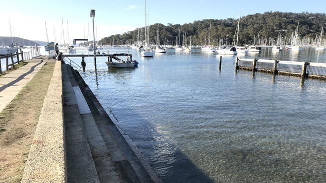 Bayview Baths in 2018. Picture Manly Daily