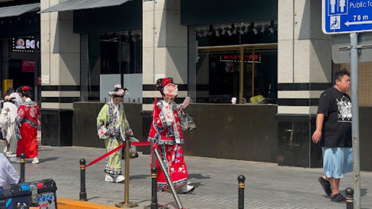 Hanfu is big business in Beijing. Picture: Josh Jennings