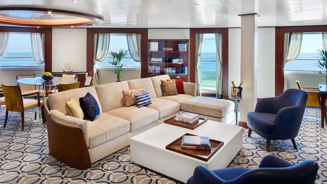 The very suite life: luxury cruising will have you saving your bucks to do it. Pics: James Morgan and Eric Laignel