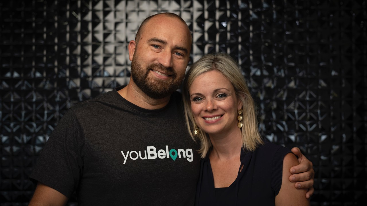 You Belong founders Timothy & Sarah Buxton.