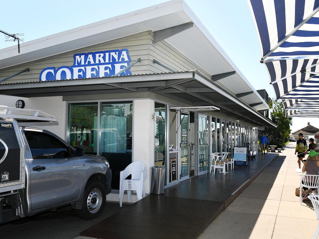 Marina Coffee has opened their doors at the Marina. Picture: Shae Beplate.