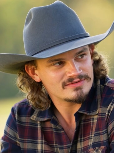 Farmer Jarrad went on speed-dates. picture: Seven Network/FWAW
