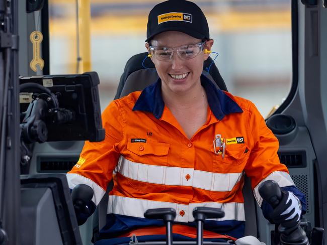 Liz Burrell represented Mackay and Hastings Deering at the Apprentice of the Year competition. Photo: Benny Jewell