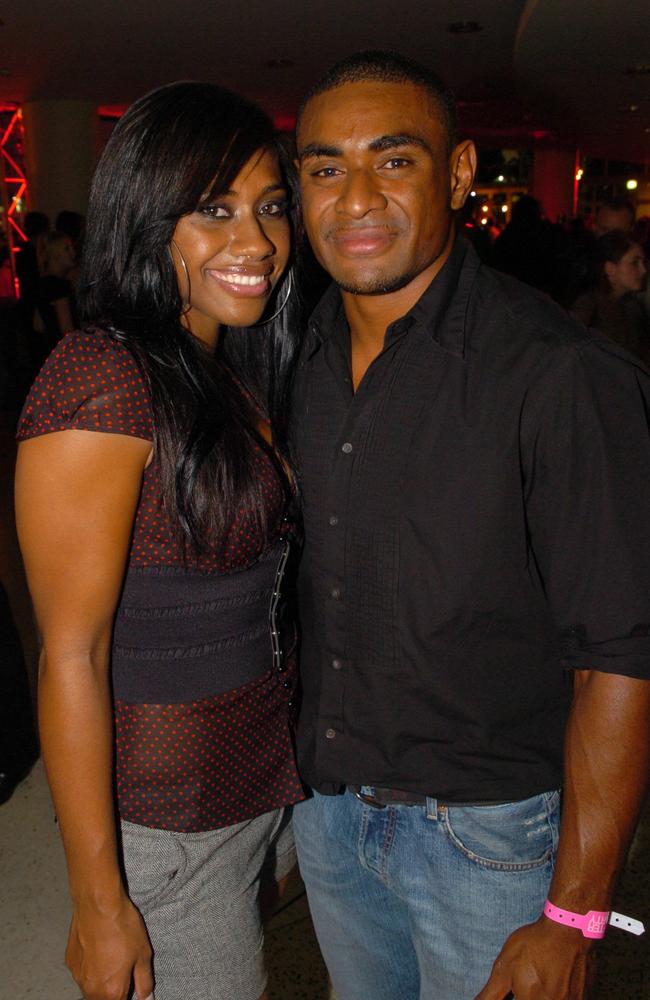 Paulini with then boyfriend Wes Naiqama