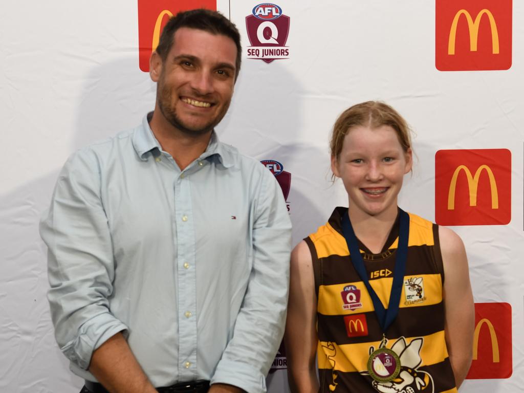 Nicola Jack of Aspley won the best on ground award for the Under 13 Girls Div 2 in the SEQJ competition. Picture: Supplied