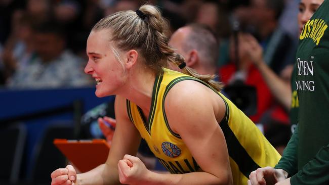 Kristy Wallace is part of the Opals’ bright future.