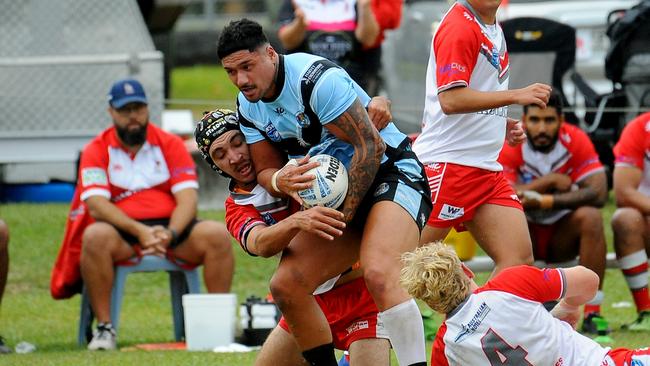 Shayde Perham provides plenty of X-factor on the edges. Picture: Leigh Jensen
