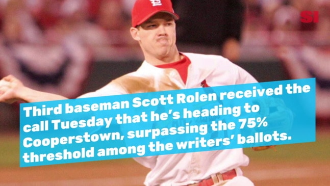 Scott Rolen elected to Baseball Hall of Fame by just five votes