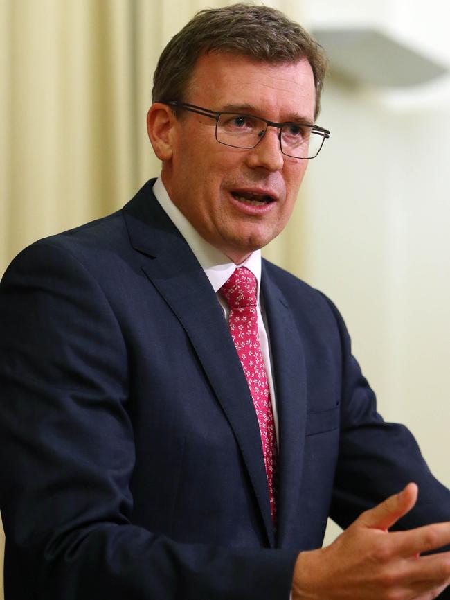 Human Services Minister Alan Tudge. Picture: Aaron Francis / The Australian.