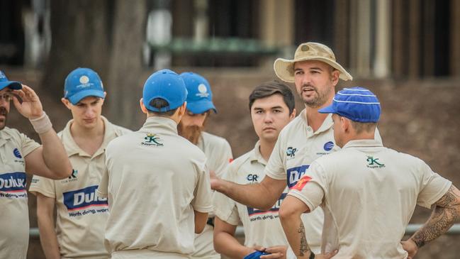 The Georges River Cricket Club during a 2019/20 match. Picture: Facebook