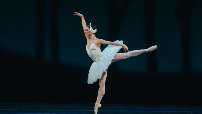 Benedicte Bemet in Swan Lake. Picture: Kate Longley