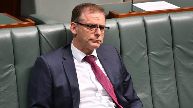 Anthony Byrne in the House of Representatives at Parliament House in Canberra. Picture: AAP