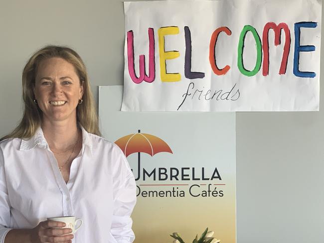 Kirsty Porter from the Umbrella Dementia Cafe, which helps provide support for those diagnosed. Picture: Supplied