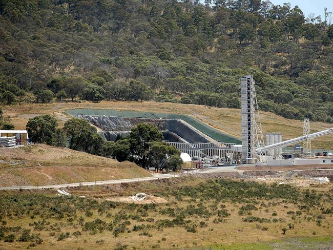 Snowy Hydro 2.0. Tantangara site where a tunnelling machine is currently bogged. Picture: Jane Dempster