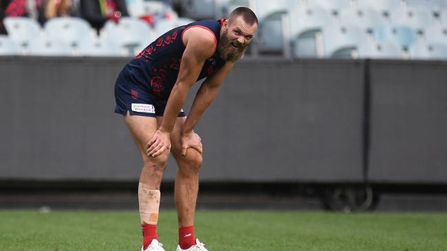 Where to for the Dees after a horror performance against GWS on Sunday. Picture: Julian Smith (AAP).