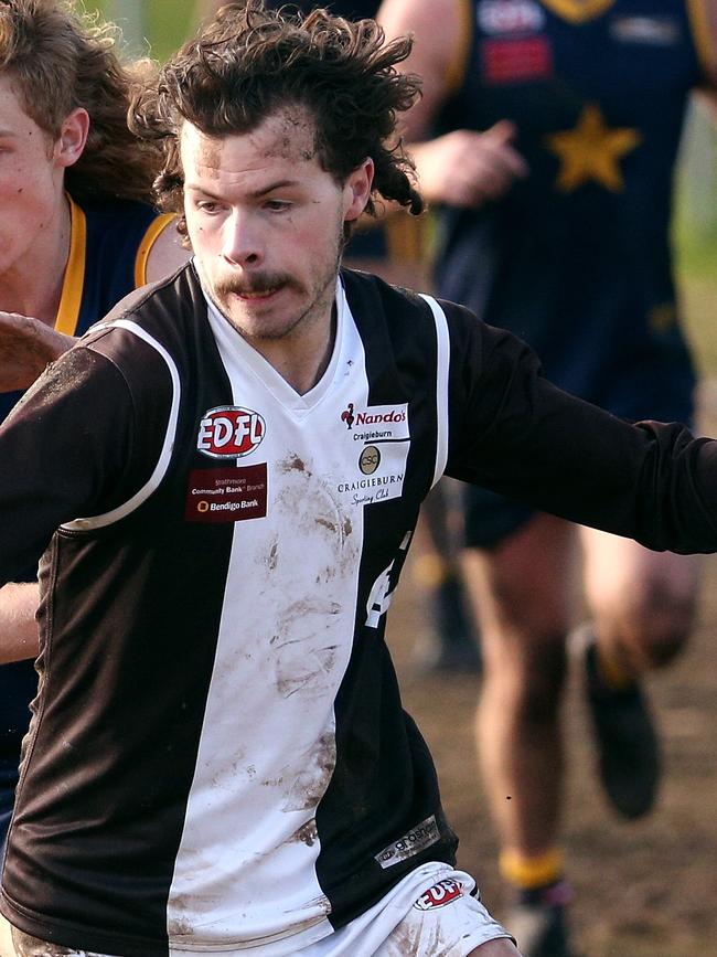 Rhys Fynch was named best on ground for the Eagles. Picture: Hamish Blair