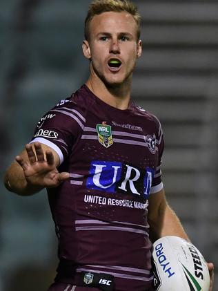 The Manly skipper can be a leader for Queensland. (AAP Image/David Moir)