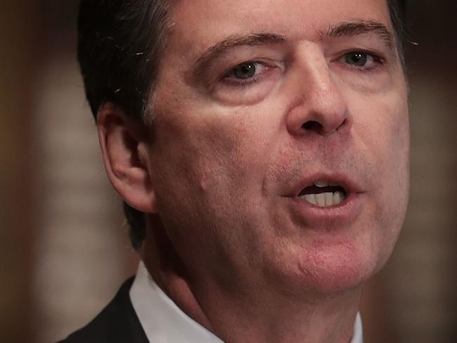 FBI Director James Comey. Picture: Alex Wong/Getty Images/AFP