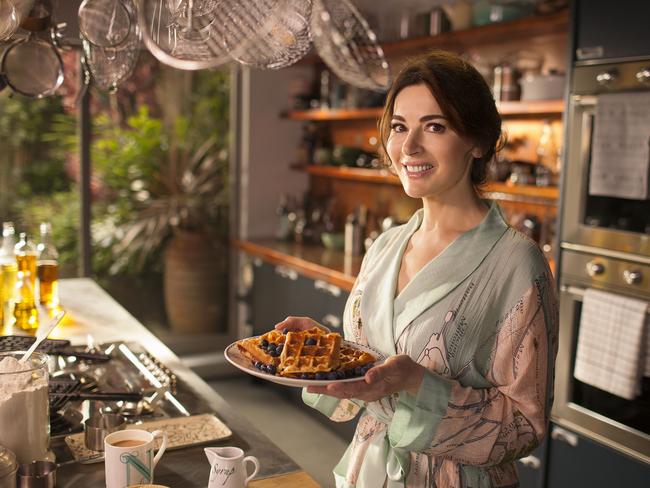 Lawson is a no-fuss cook who says: “my general rule in life is, as long as people do what makes them happy, I’m fine.” Picture: Supplied/Foxtel