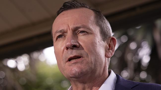 PERTH, AUSTRALIA - JULY 10: Premier Mark McGowan speaks to media at Perth Zoo on July 10, 2022 in Perth, Australia. Perth Zoo's female Asian elephant Tricia died aged 65 on the evening of Wednesday 6 July after her health rapidly deteriorated due to old age. She was one of the oldest elephants in captivity in the world. Tricia was born in Ho Chi Minh City, Vietnam on January 24, 1957, and arrived at Perth Zoo in 1963. She was named after the 1962 Miss Australia winner Tricia Reschke. (Photo by Matt Jelonek/Getty Images)