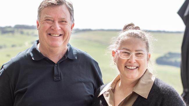 Food feature on Clyde Park Winery spotlighting their sustainable initiatives. For GT. L-R Owners Sue Dixon and Terry Jongebloed Photog: Ginger + Mint