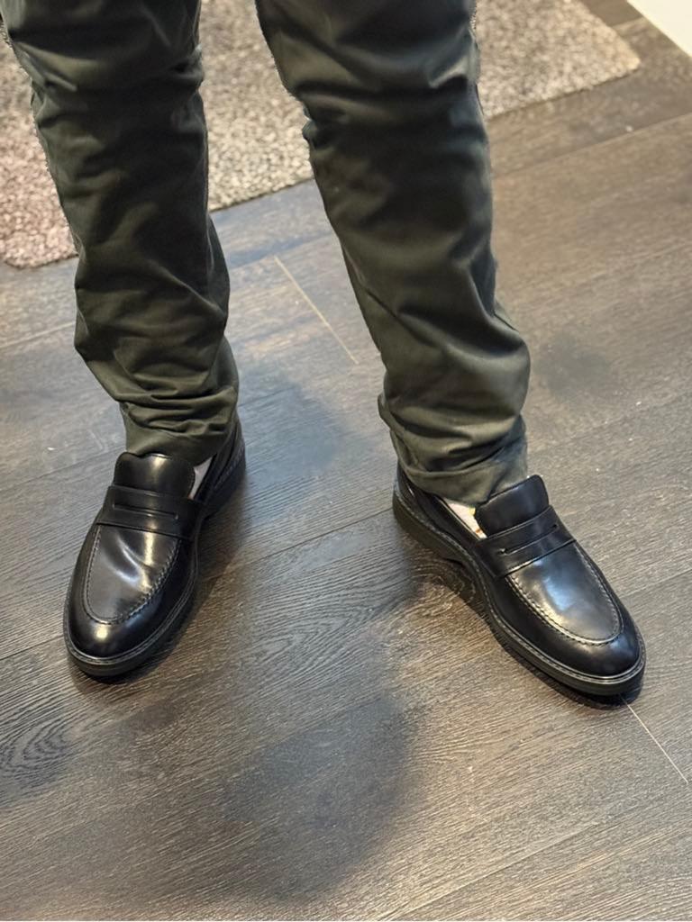 Clarks Craftarlo Lo Shoes in Black. Picture: Troy Nankervis