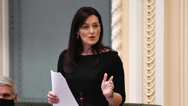 Queensland Minister for Children and Youth Justice and Minister for Multicultural Affairs Leanne Linard has stood by not needing another inquiry into the system. Picture: NCA NewsWire / Dan Peled