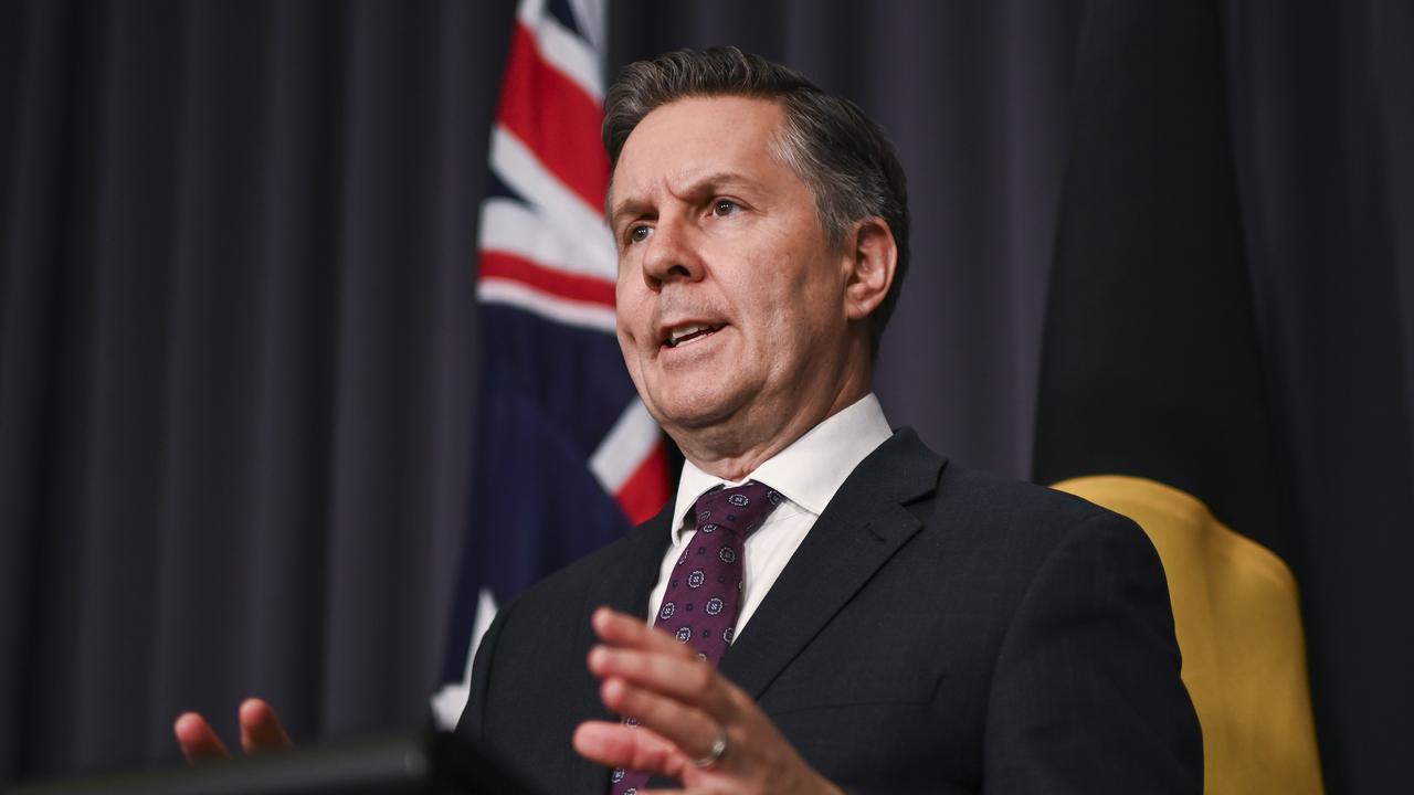 Australian Minister for Health and Aged Care Mark Butler. Picture: NewsWire / Martin Ollman