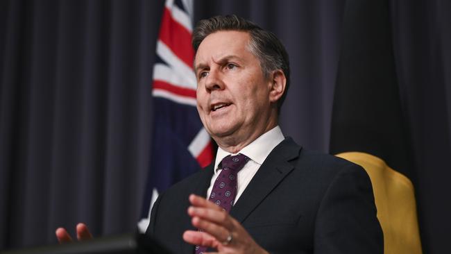 Australian Minister for Health and Aged Care Mark Butler. Picture: NewsWire / Martin Ollman