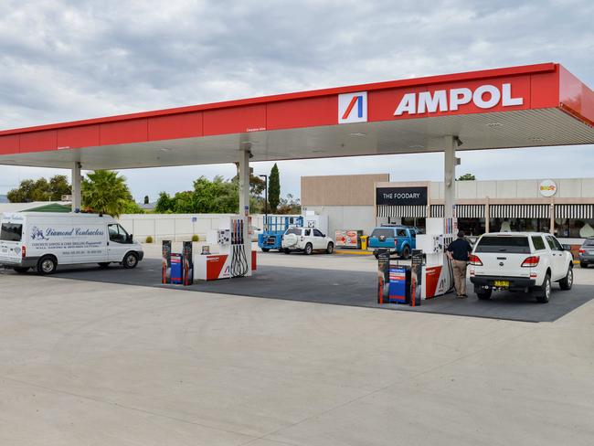 ADELAIDE, AUSTRALIA - NewsWire Photos OCTOBER 22, 2020: AMPOL Holden Hill station. The name AMPOL is returning to South Australia for the first time in 25 years. Picture: NCA NewsWire / Brenton Edwards