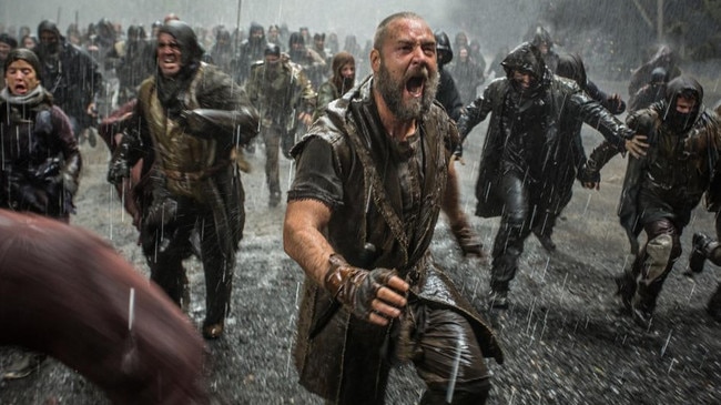 Russell Crowe in Noah. Picture: Paramount Pictures and Regency Enterprises