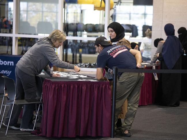 New research shows seven out of 10 adults cite the election as a significant source of stress in their lives. Picture: AFP