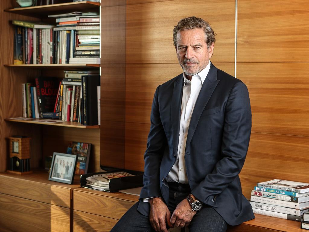 Mark Bouris was himself almost unseated by this tricky question – now he asks it himself in every interview he conducts. Picture: Hollie Adams/The Australian