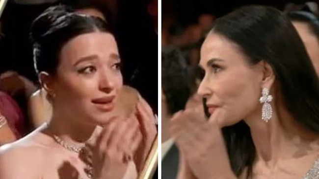 What Demi Moore said after losing Oscar to Mikey Madison.