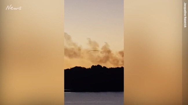 UFO spotted over Lake Barrine