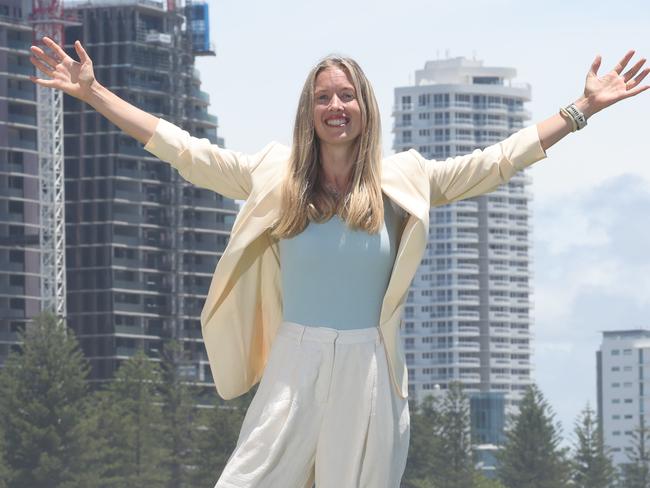 Marathon runner Erchana Murray-Bartlett has decided to take the leap into politics and run for the federal seat of McPherson, which takes in Burleigh Heads,  as an Independent in the upcoming elections. Picture Glenn Hampson