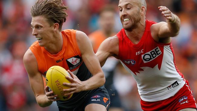 Lachie Whitfield has received a six-month ban from the AFL.