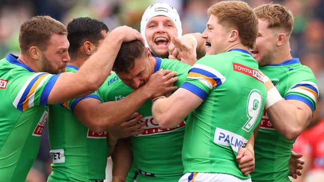 Jack Wighton put a fortnight of turmoil behind him with a slick performance. Picture: Getty Images