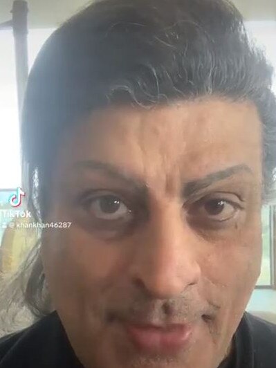 Jamal Khan has addressed Gatto in a social media video. Picture: TikTok