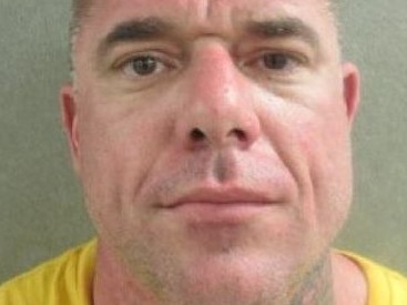 Danny Rapley, who is a member of the Comancheros bikie gang, has been arrested after he bashed a stranger who tried to help a woman. Picture: SAPOL