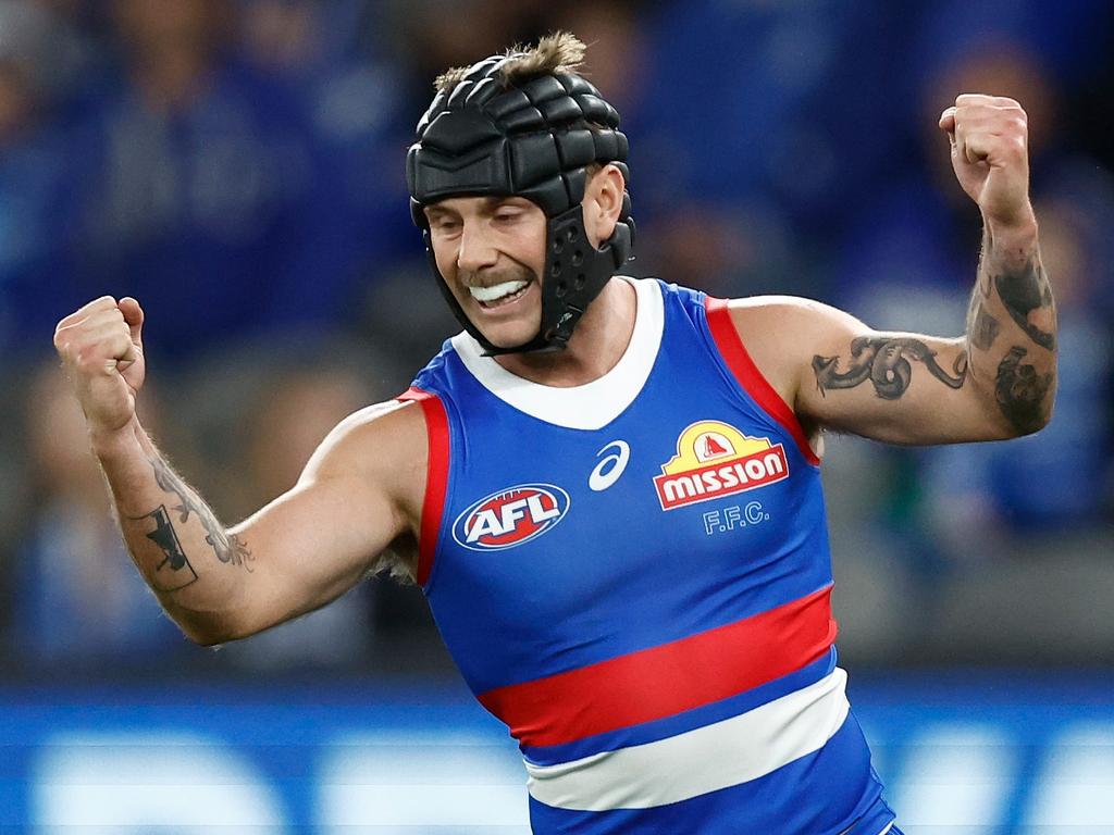 Caleb Daniel is on the outer at Western Bulldogs. Picture: Michael Willson/AFL Photos via Getty Images